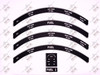 50094 - Full Kit Fuel Decal, Piper PA-32