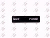 50117 - Mic/Phone Decal, Piper