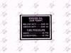 60129 GLOVE BOX DECAL