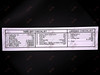 60061, Take Off & Landing Checklist Decal
