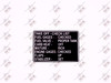 14658-03-Decal, Takeoff Check List, Piper