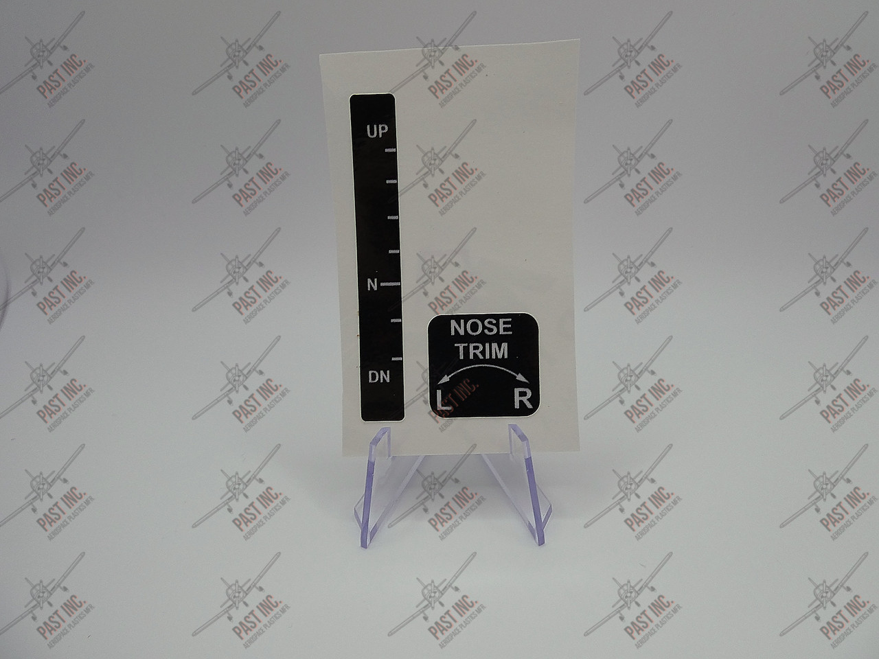 50090  - Long Up/Down & Nose Left Right Decal, Piper