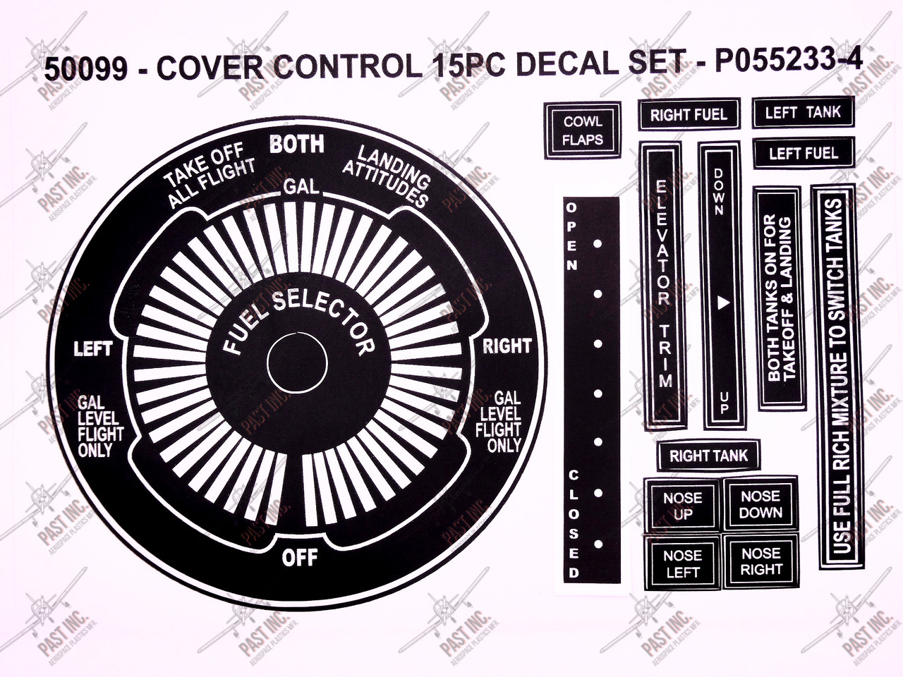 50099, Console Decal Set