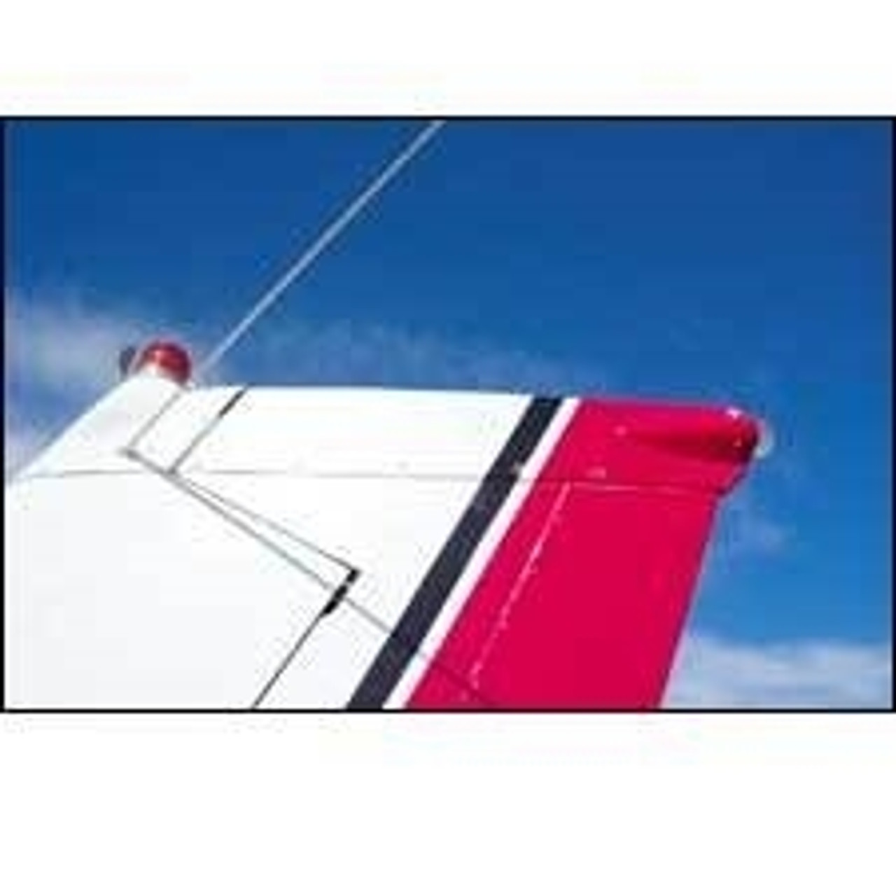 Installed Cessna 150,152 Rudder Cap (1975-85) 26-15-80A, 0430011-2