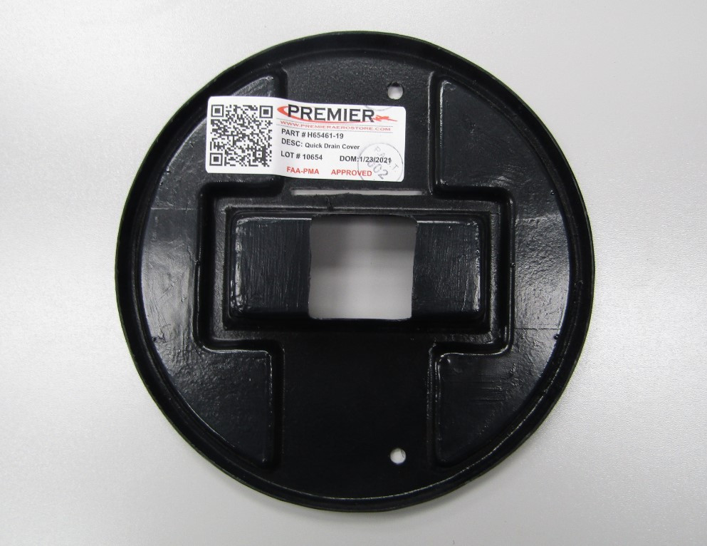 PELLICO ペリーコ H65461-19, Piper PA-28, 32, 34, Cover Assembly - Quick Drain