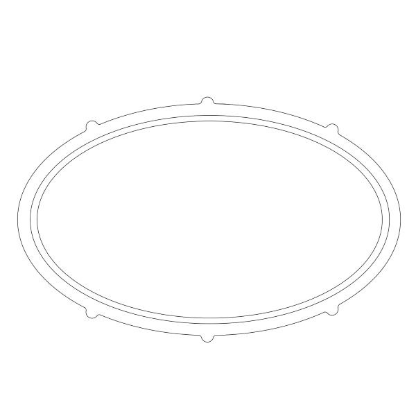 P129-530052-17, Beechcraft 1900, Molding-Inner Window, 129-530052-17
