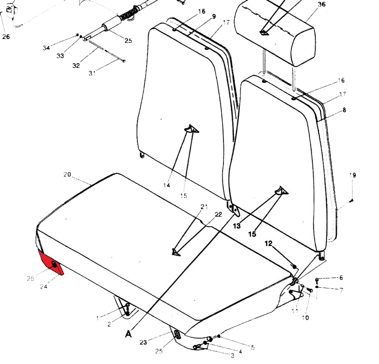 P2214015-2, Cessna 172,180,182,185, RH SKIRT,  2214015-2