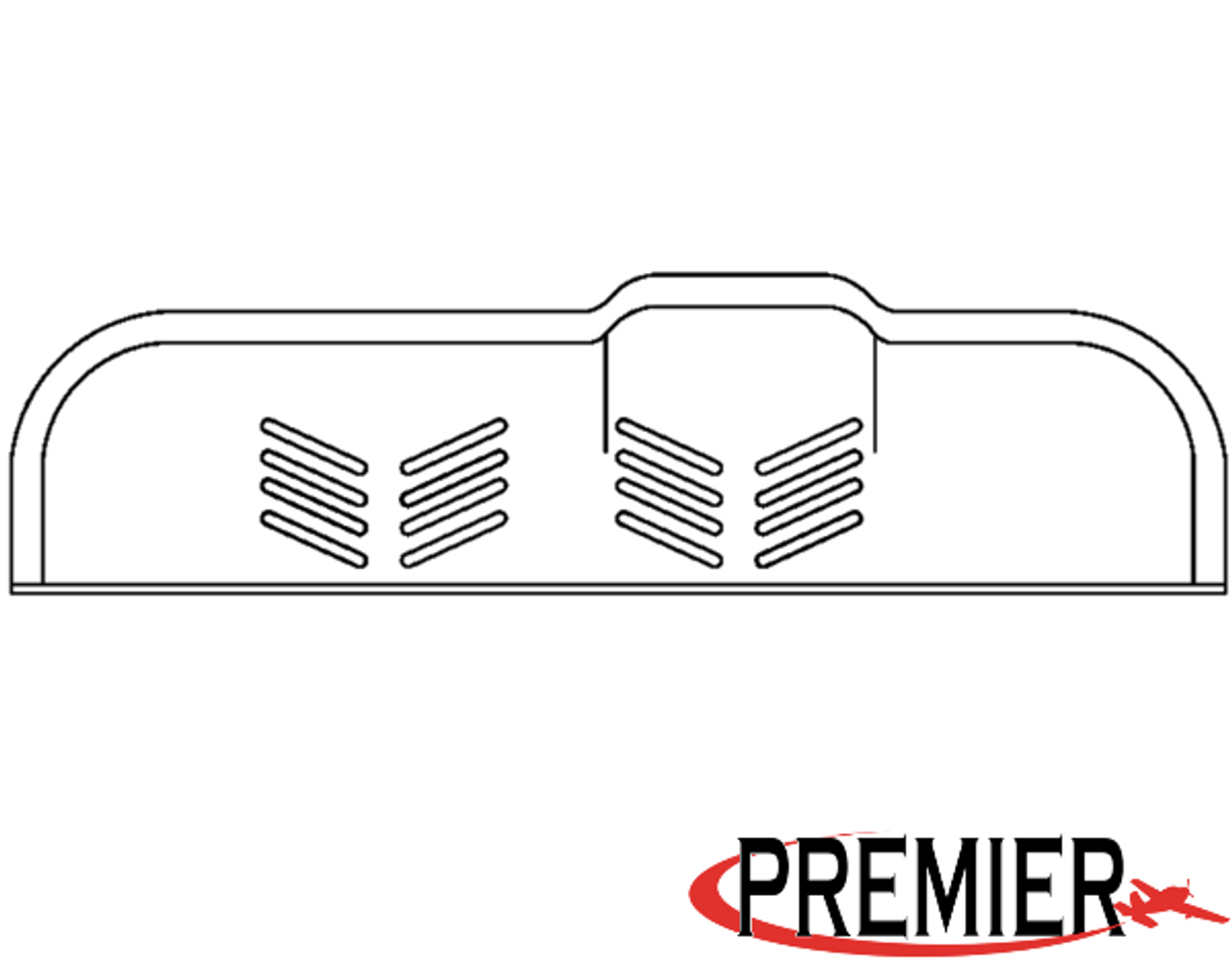 P22452-00, Piper PA-24, 30, Instrument Access, Panel Assembly, 22452-00, 22452-000