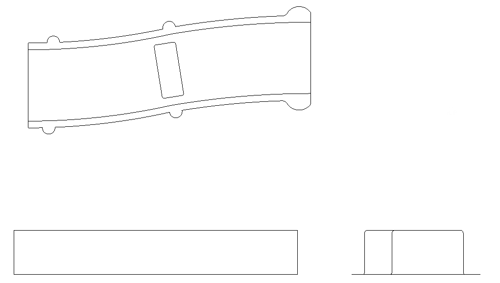 P2601141-75, Cessna 208, DUCT ASSY, 2601141-75