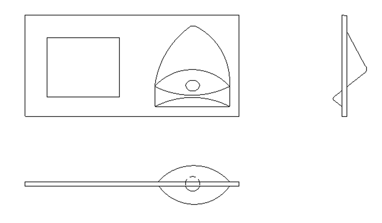 P35-534411-1, Beechcraft, 35-B33, 35-C33, 35-C33A, ESCUTCHEON,CIGARETTE LIGHTER,  35-534411-1