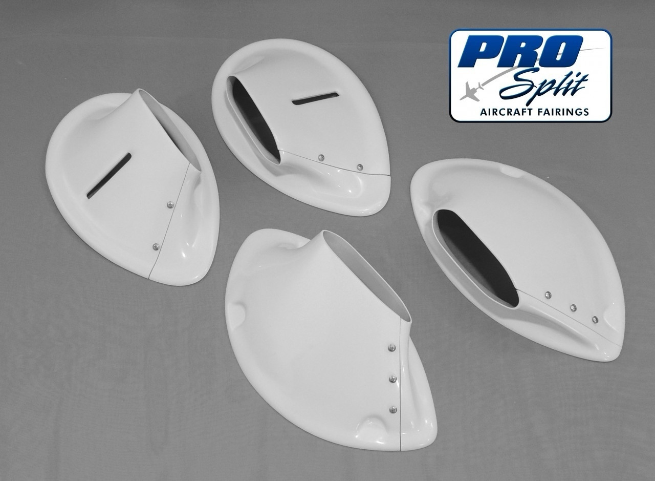 Cessna 150, 152 pro split wing strut fairing