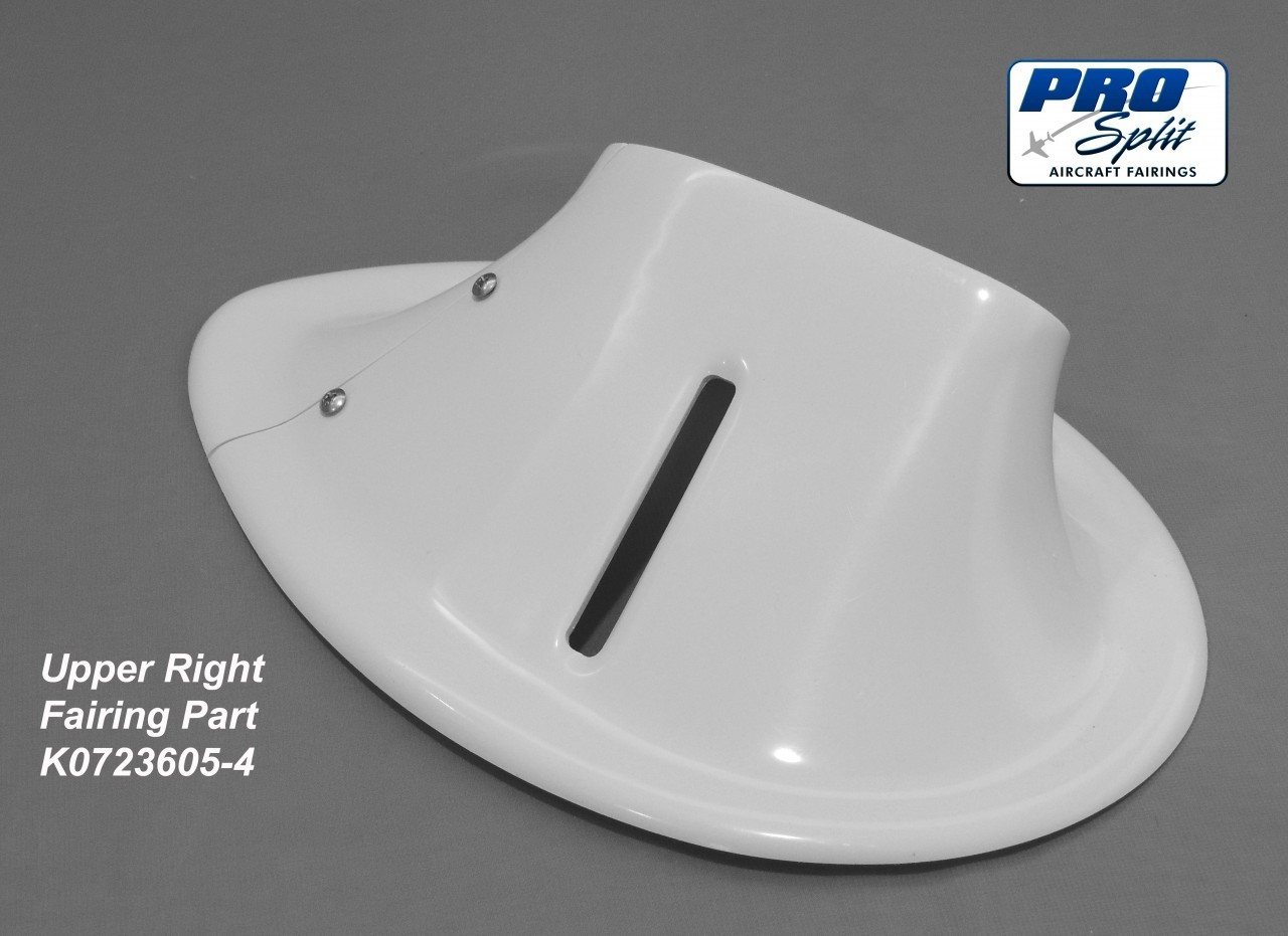 Cessna 182 (1962-2001) Pro Split Strut Fairing. KPS1, K0723605-3, K0723605-4, K0723612-3, K0723612-4, 0723605-3, 0723605-3-791, 0723605-4, 0723605-4-791, 0723612-3, 0723612-4.