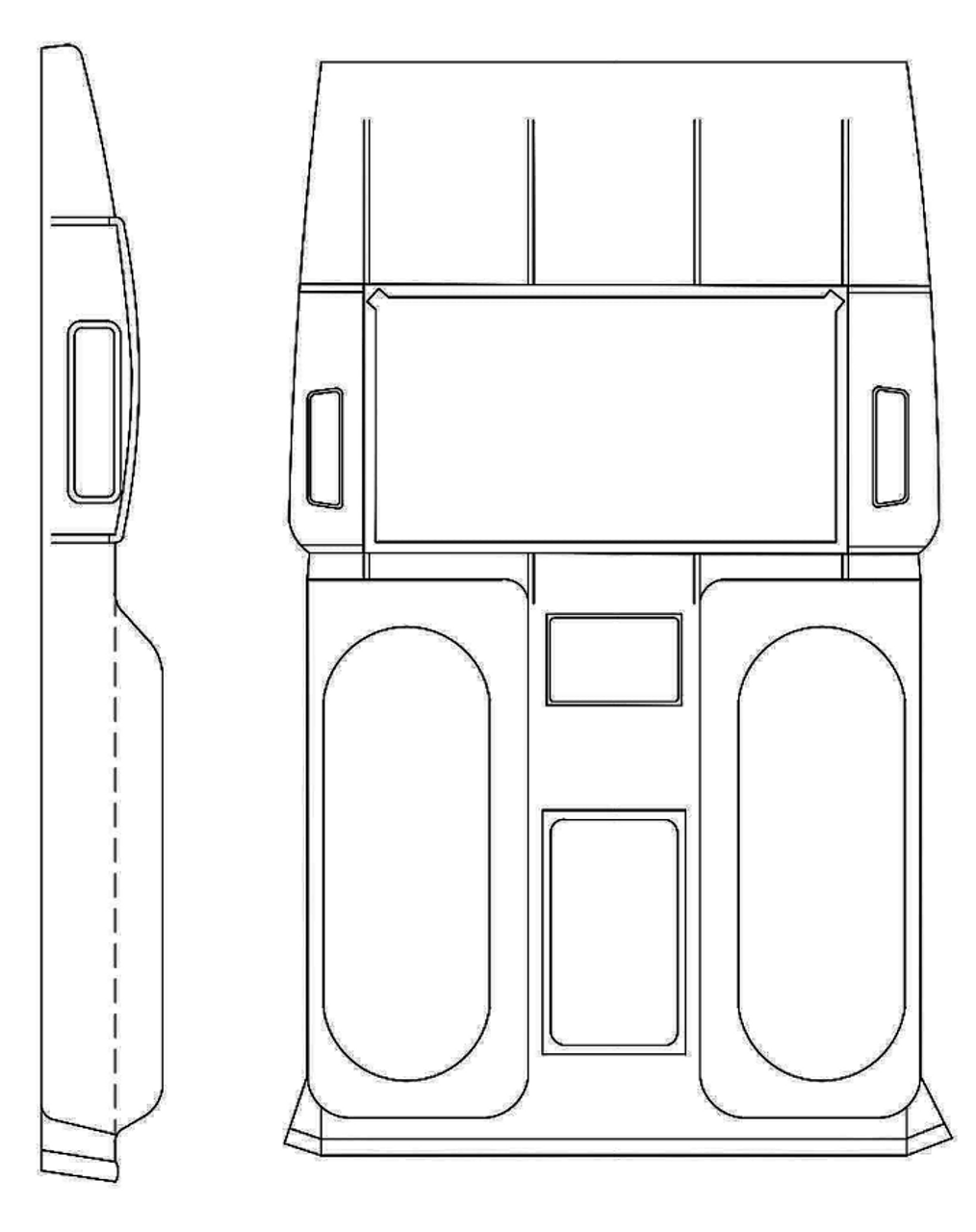 Cessna 182, Skylane, Headliner, P0714051-1, 0714051-1, 0714002-7,0714051-1, 0714002-11, 0714002-12