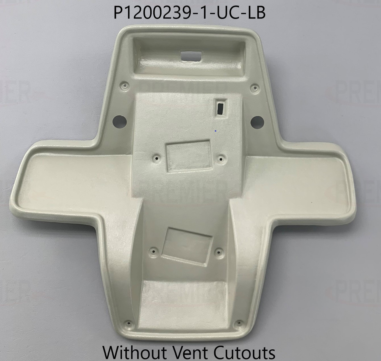 Cessna 210L, T210L, 210M, T210M, 210N, T210N Escutcheon (Without Center Vent Cutouts) P1200239-1, 1200239-1, 1200239-2, 1200239-3, 1200239-4