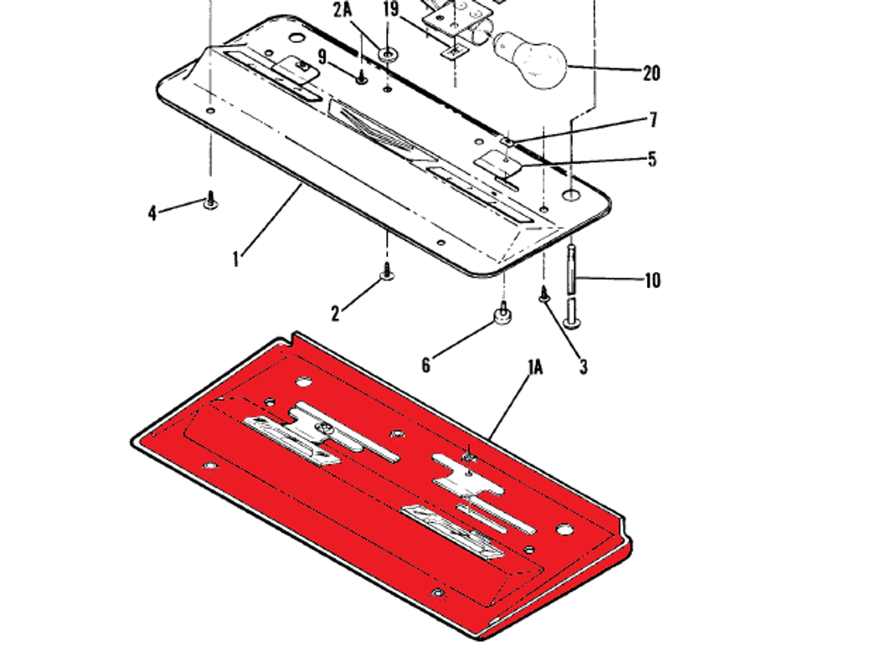 P1211058-1, CESSNA U206C, U206D, U206E, U206F, P206C, P206D, P206E, CONSOLE HALF ASSEMBLY-FRONT, 1211058-1 P1211058-1, CESSNA U206C, U206D, U206E, U206F, P206C, P206D, P206E, CONSOLE HALF ASSEMBLY-FRONT, 1211058-1
