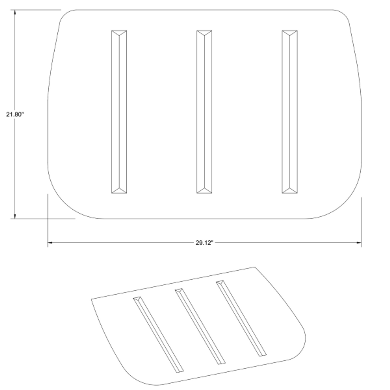 P1215063-7, Cessna 206, Stationair, Baggage Curtain Assembly, 1215063-7, 1215063-7-532, 1215063-7-B40