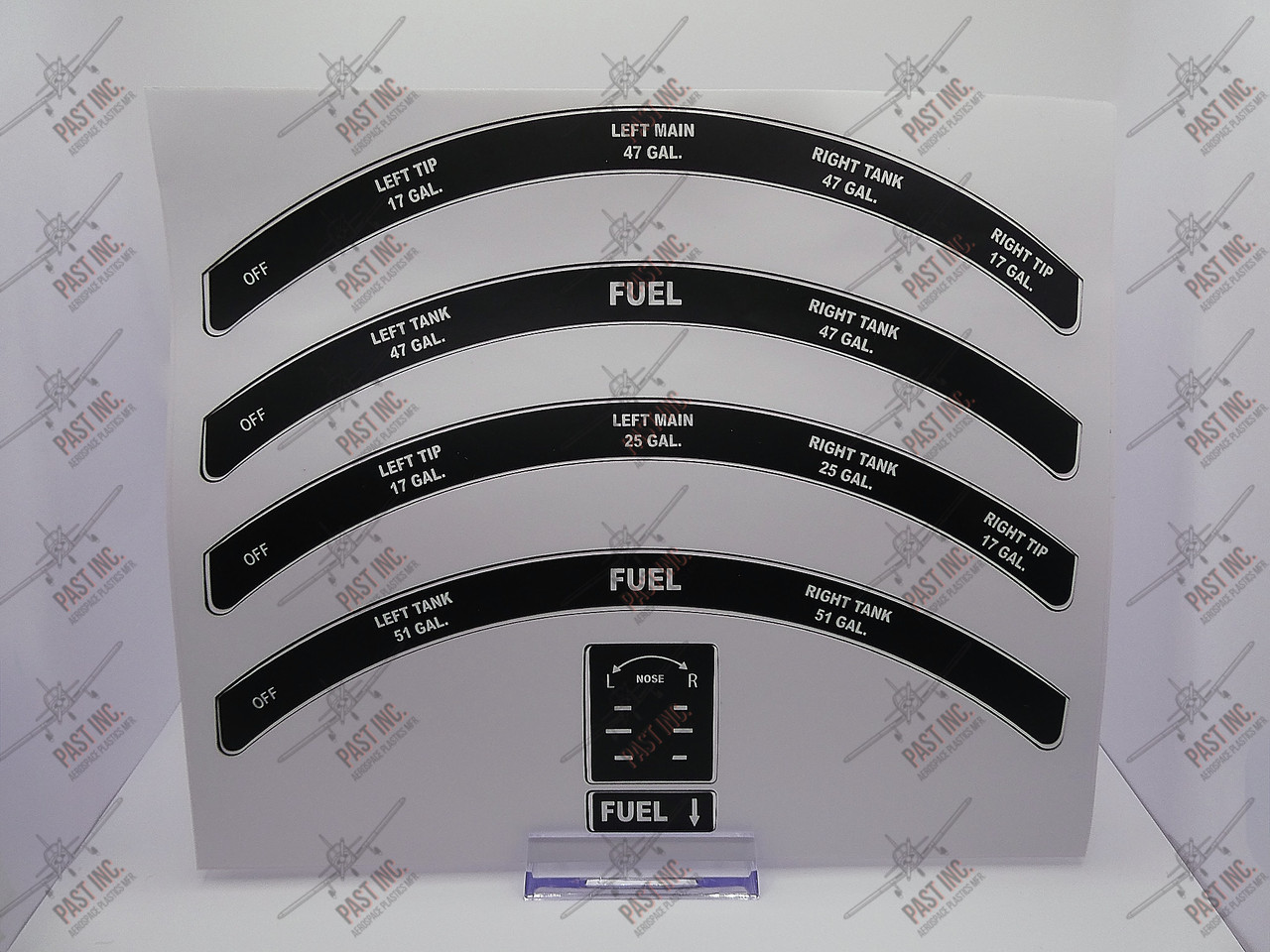 50094 - Full Kit Fuel Decal, Piper PA-32