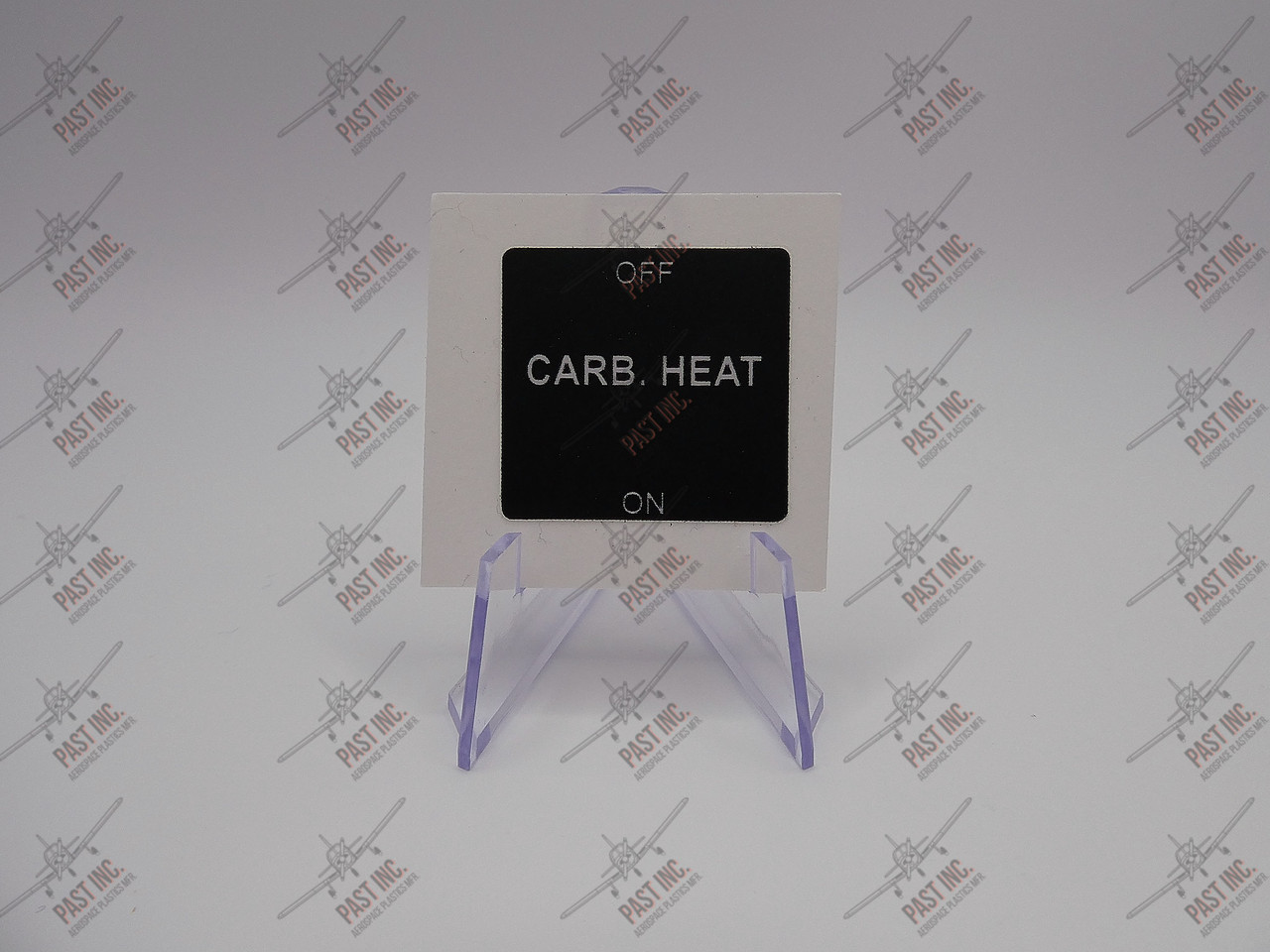 50095 -  Off/On Carb Heat Decal, Piper