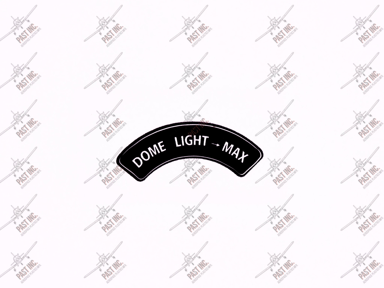 50091, Piper PA-28, PA-44, Dome Light Decal