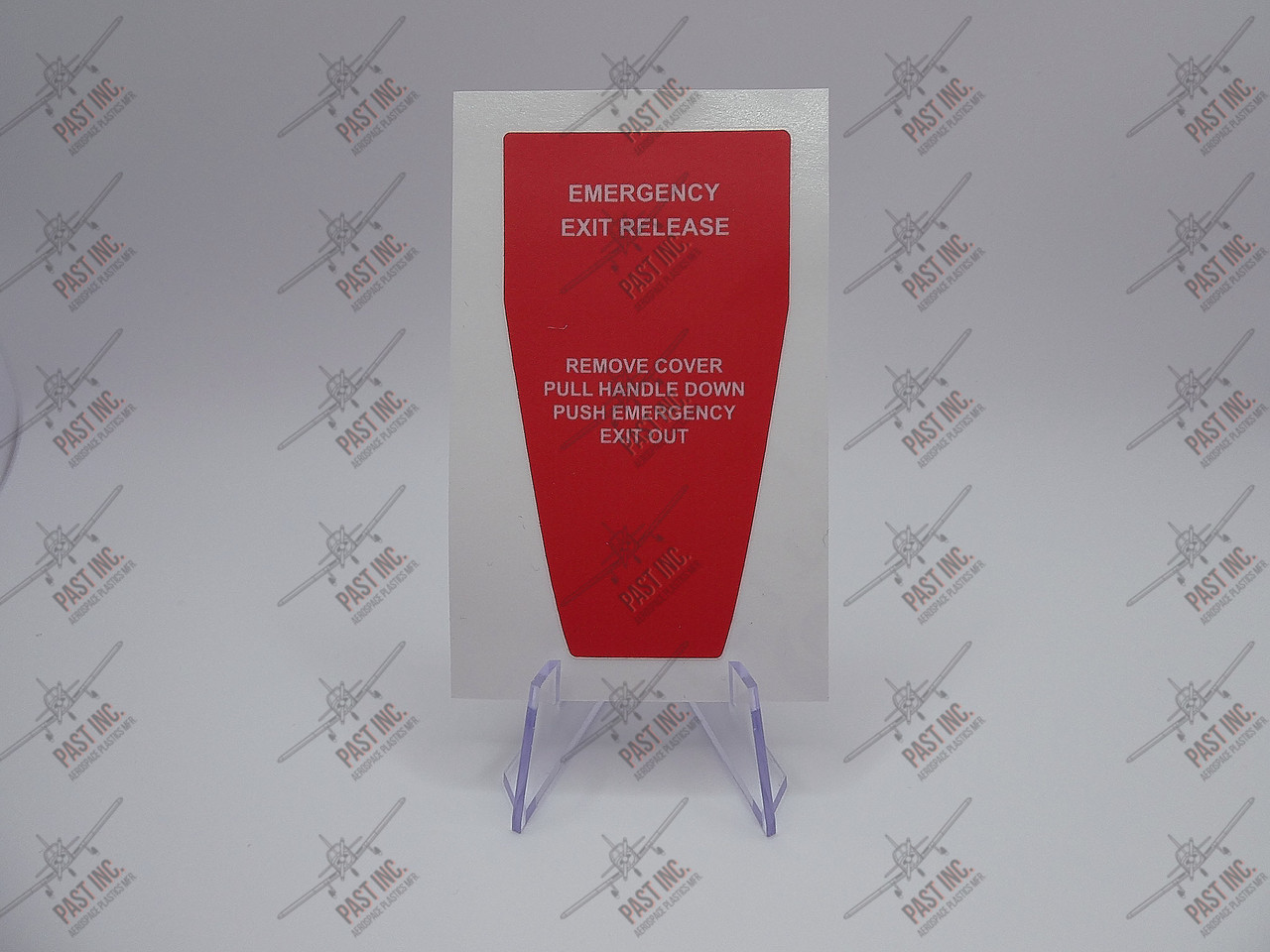 50092 - Emergency Exit Release Decal, Piper