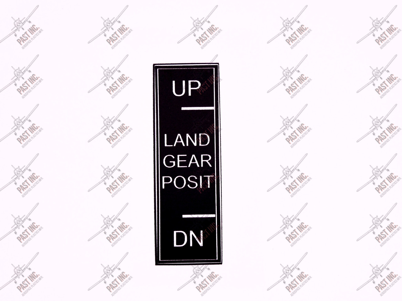 61025 UP/LAND GEAR POSIT/DN Decal for P35-815239-7