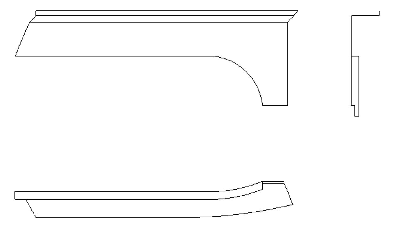 P1514020-11, Cessna, MOULDING DOORPOST RH RWD, 1514020-11