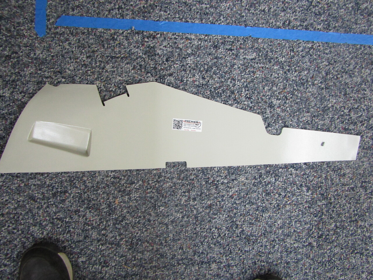 P0400118-19, Cessna, COVER SHOCK PANEL LH, 0400118-19