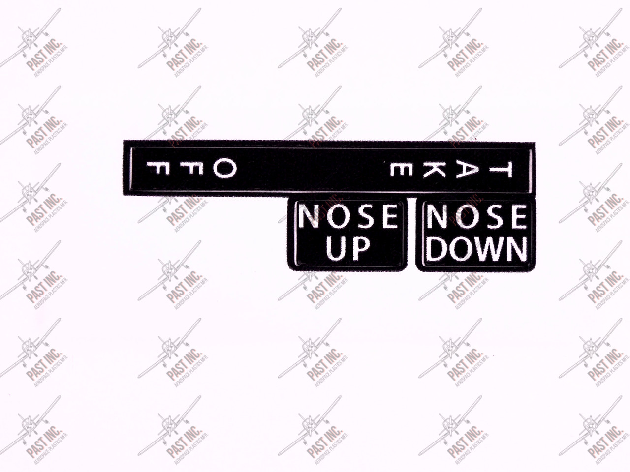 60050, Cessna 182, Cover Trim Control Wheel, Decal