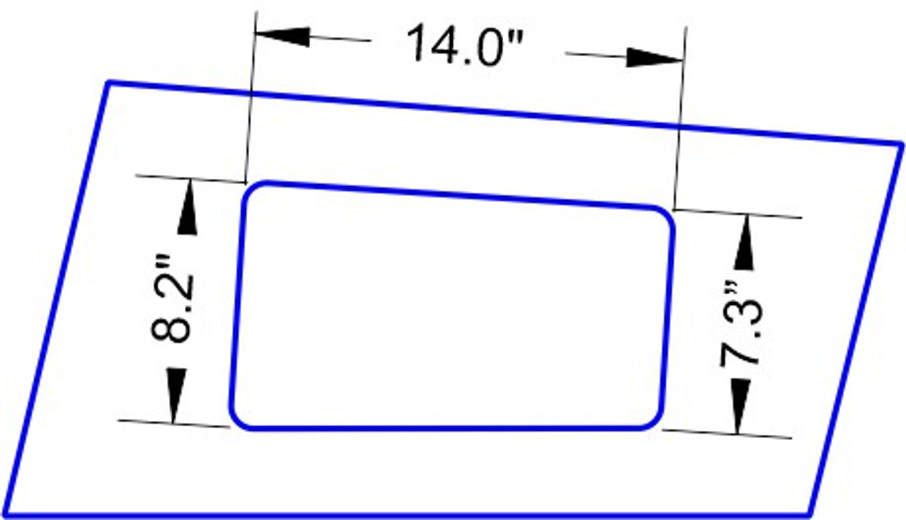 3rd Side Window - W/ Photo Port - 2735