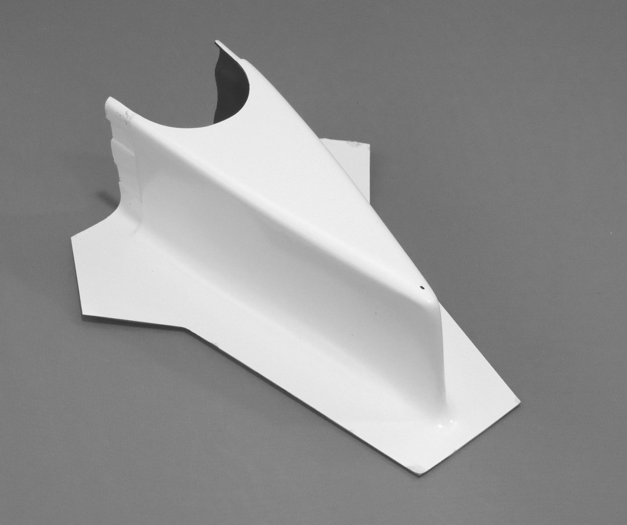 GF37893-07, Fiberglass Nose Gear Strut Fairing AFT, Piper PA-28-161