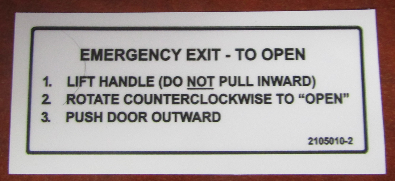 P2115005-4-Decal, Cessna P210, Moulding Window Trim, 2115005-4