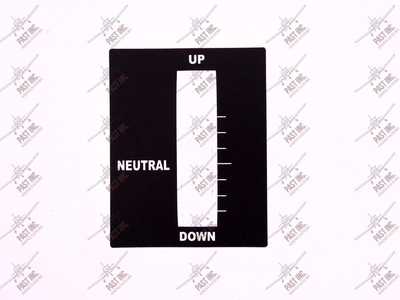 62919-00, Piper PA-28, Decal - Trim Indicator