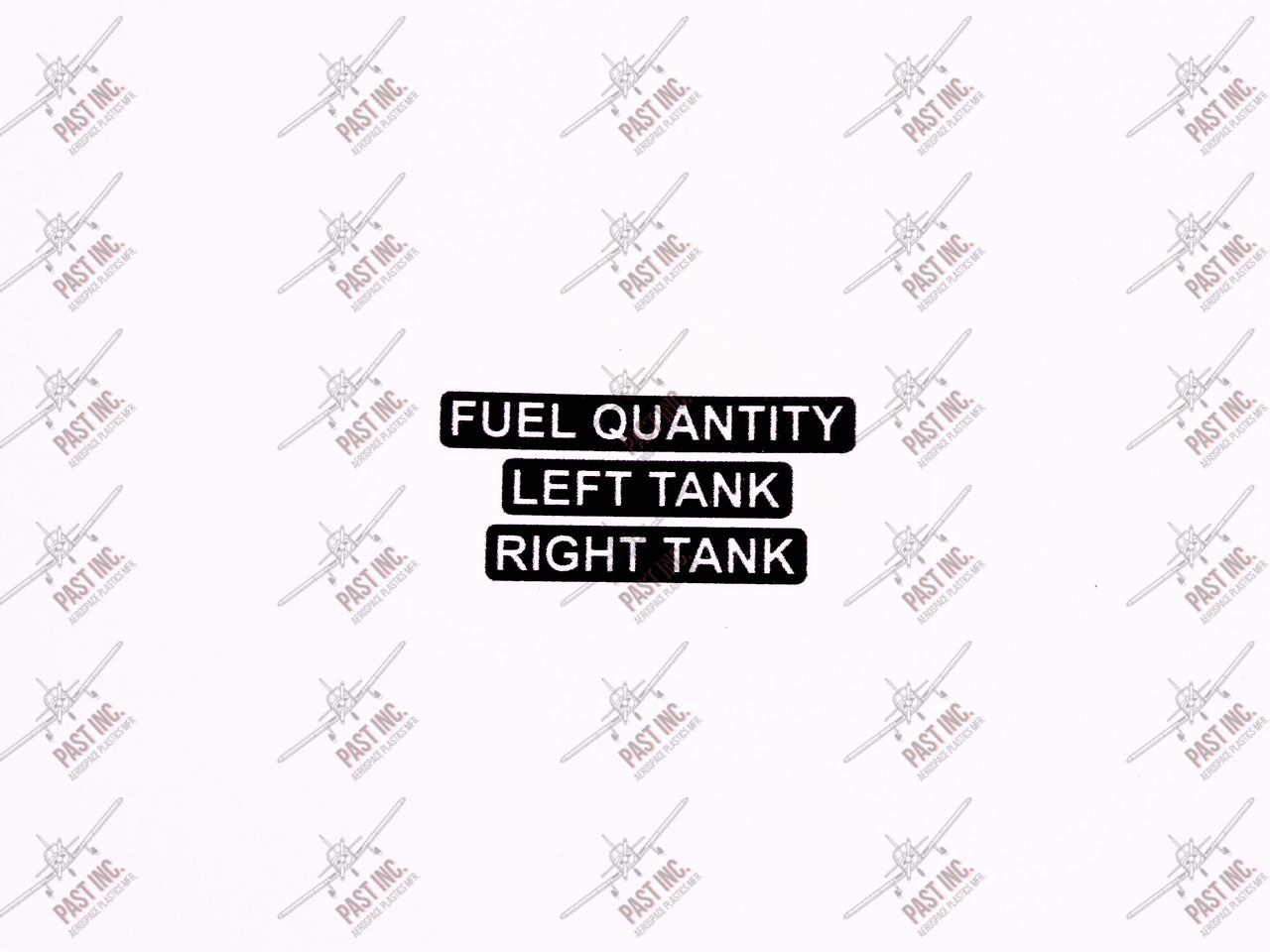 14678-00-Decal, Left/Right Tank & Fuel Quantity Decal Set