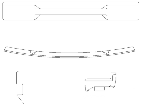 P101-530785-5, BEECHCRAFT B200, ESCUTCHEON, 101-530785-5