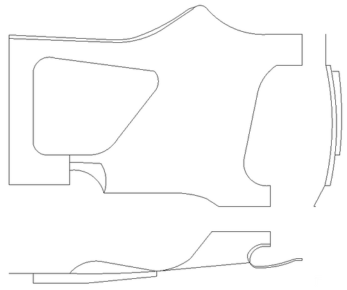 P1200656-33, CESSNA 206H, MOLDING REAR LH, 1200656-33