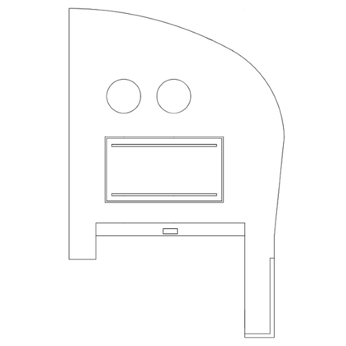 P1213643-1, Cover - Stationary Panel, Cessna 206, Cover - Stationary Panel, 1213643-1