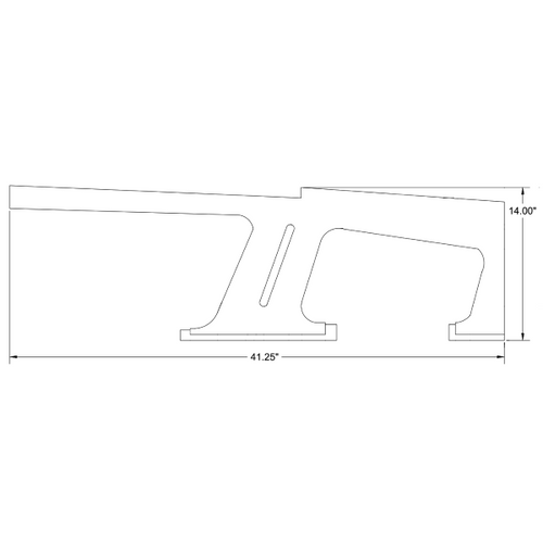 P78349-11, Piper PA-32, PA-34 Rear, Right Window Trim Cover, 78349-11