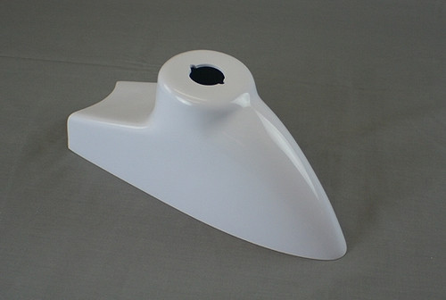 60-27-80A, Piper vertical fin cap for strobe light or 2 1/4" flaser base, Piper Part number, 99035-03