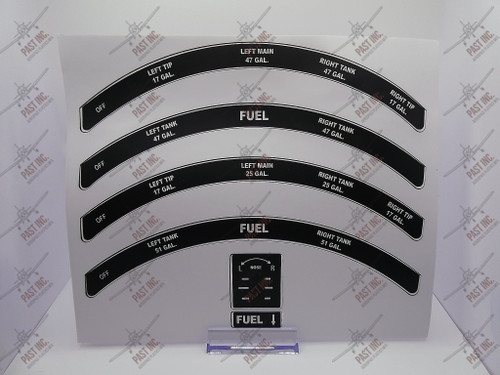 50094 - Full Kit Fuel Decal, Piper PA-32