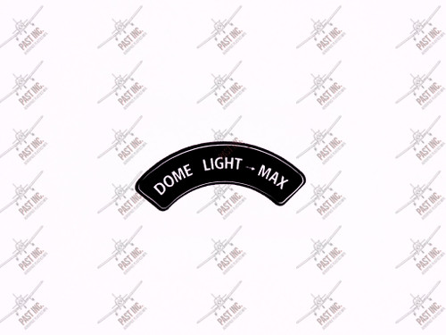 50091, Piper PA-28, PA-44, Dome Light Decal