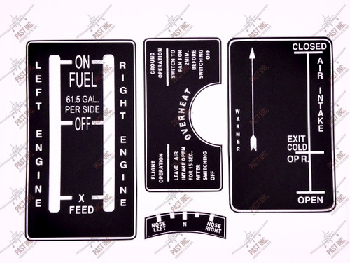 50130 - FUEL SELECTOR 61.5 GAL 4PC SET FOR  H78320-13