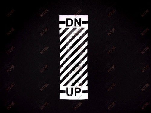 61026, Beechcraft Nose gear, Up Down Decal,