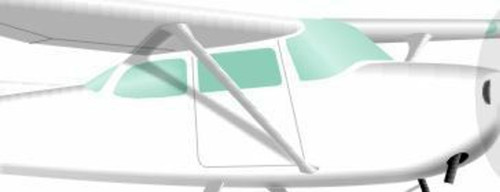 Cessna R172K Windshield & Window SET (Save 10%)