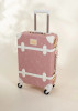 Kids Pink Rolling Carry-on Suitcase