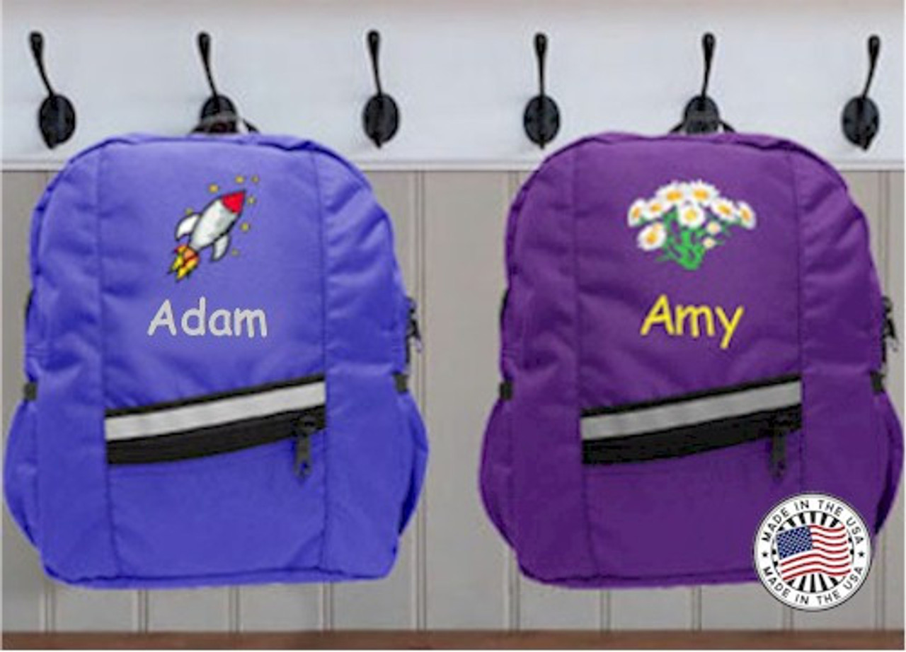 Personalized Backpack for Preschoolers or Kindergarteners Made