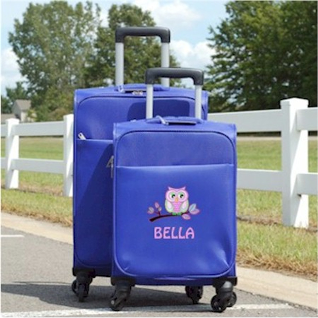 Kids 2 Piece Spinner Set Personalized Kids Luggage