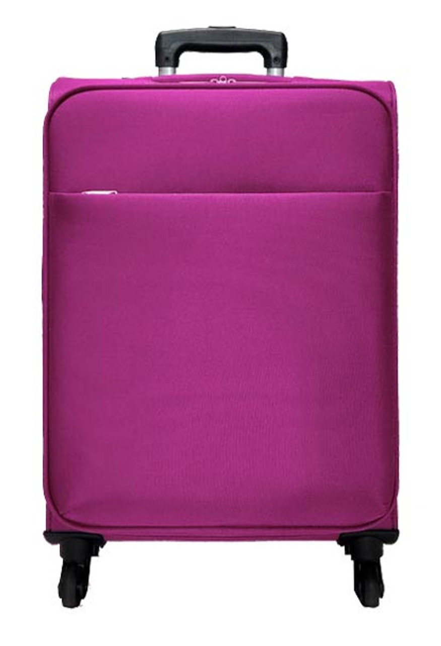 Novex Plain Pink Soft Luggage Trolley Bag at Rs 1900/piece in New Delhi |  ID: 21255624097