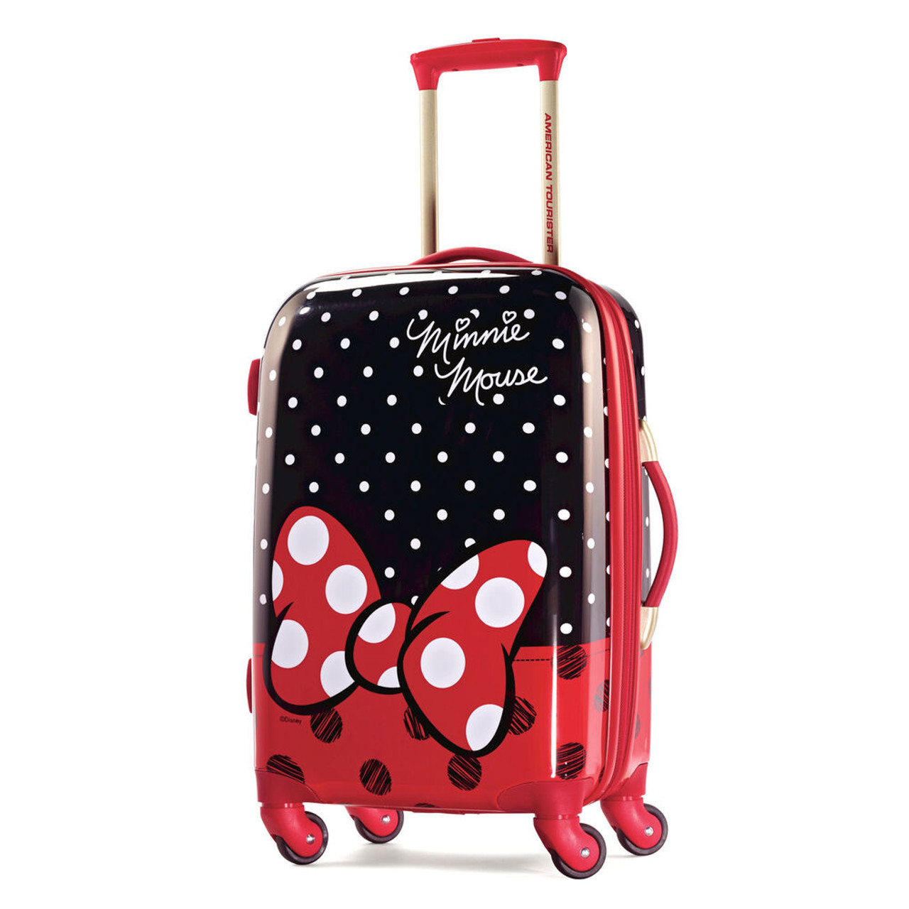 minnie mouse travel suitcase