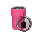Kids Pink Stainless Steel Cup with Lid