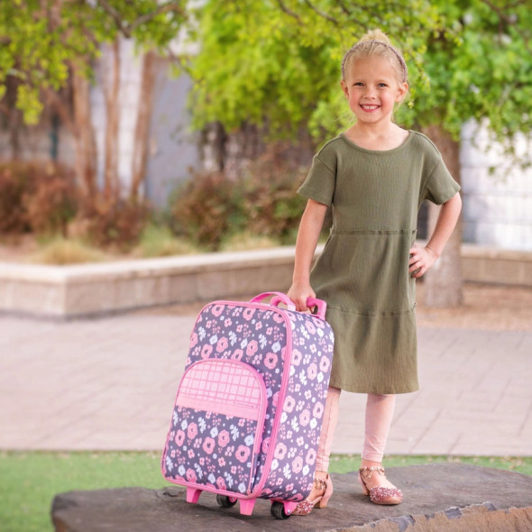 Kids Rolling Carry-On Suitcase